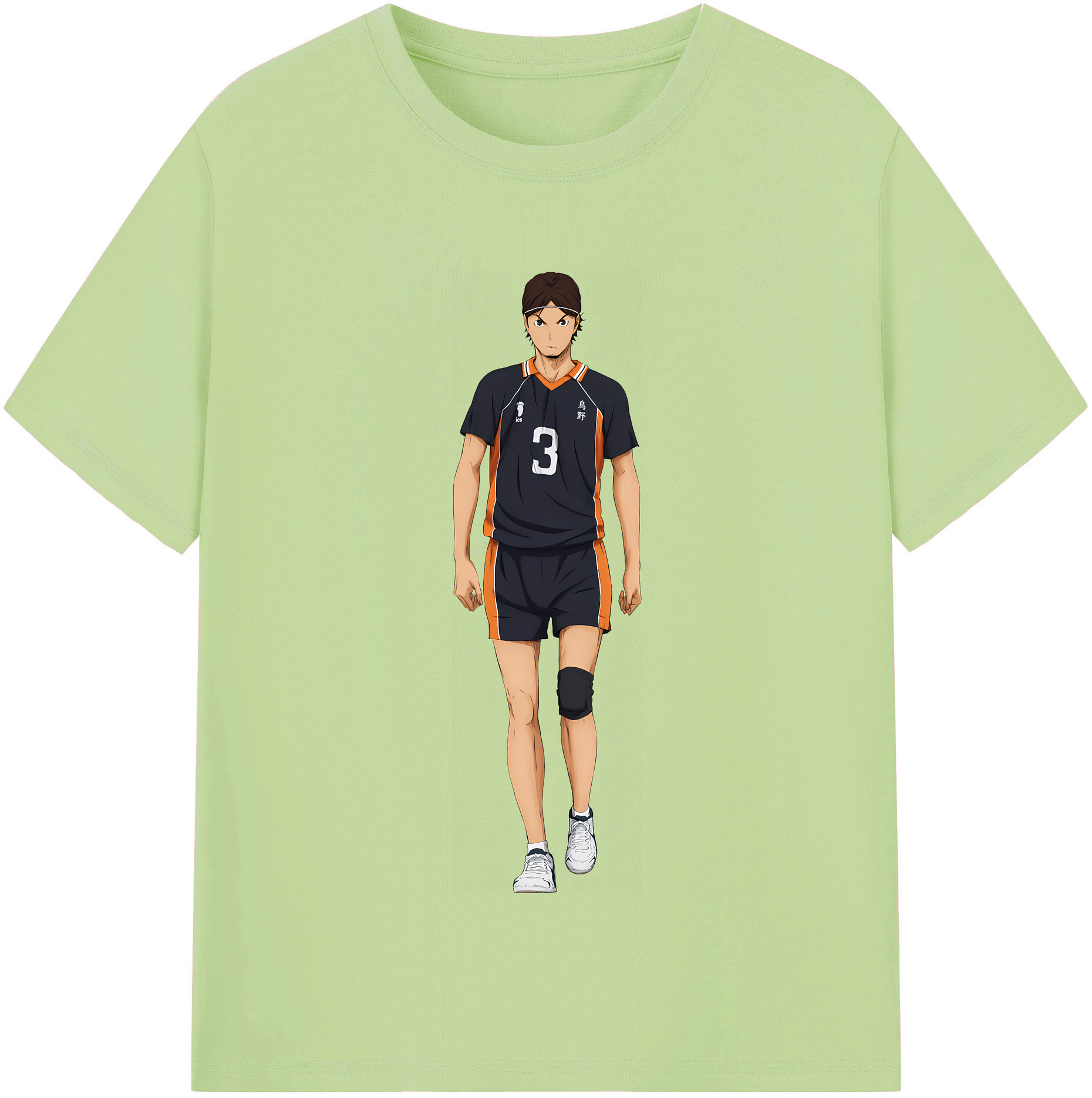 （画像用） ハイキュー!! Haikyu!! 綿100％半袖Tシャツ（フロントプリント）